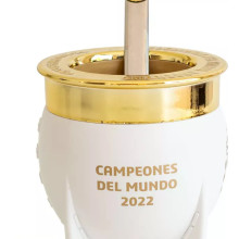 Mate Pampa Xl Afa Campeon Qatar 2022 + Bombilla + Packaging